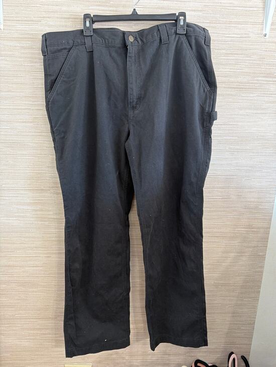 Carhartt Other - Carhartt Men's Black Relaxed Fit Carpenter style jeans size 40/32